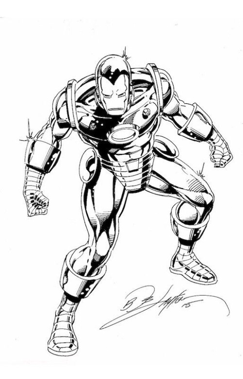 Iron Man Gallery | Legendary Comic Artist & Creator Bob Layton